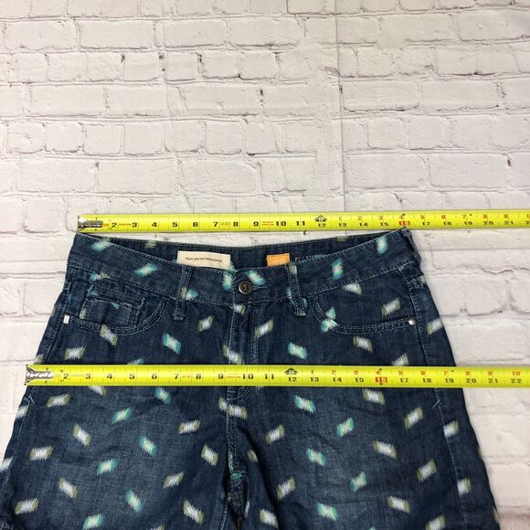 Pilcro & The Letterpress Women Jean Shorts Stet Fit Size 30 Blue Denim B308 -16 - Picture 2 of 16